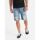Vīriešu gaiši zili džinsa šorti Urban V2 OM-SRDS-0157