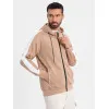 Vīriešu brūns džemperis Dan V4 OM-SSZP-0210