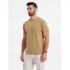 Brūns vīriešu T-krekls Authentic V3 OM-TSFP-0225