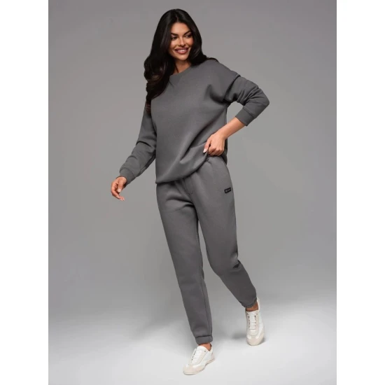 Unisex brīvā laika kostīms pelēks Pāri V18 Z109