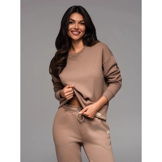 Unisex brīvā laika kostīms brūns Pāri V16 Z109