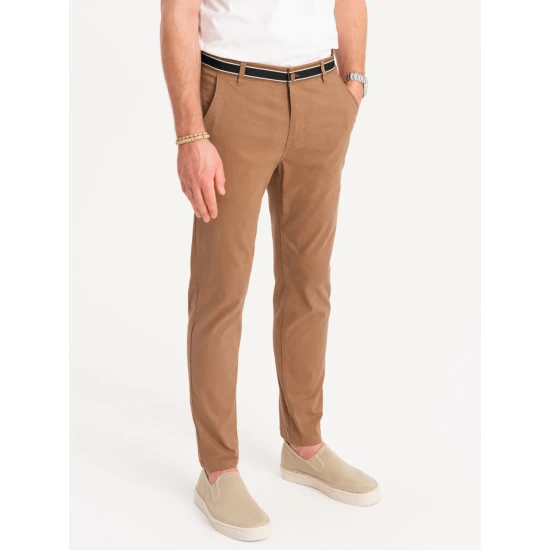 Brūnas vīriešu bikses Adam V4 OM-PACP-0118