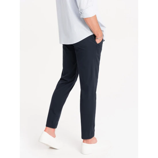 Vīriešu tumši zilas bikses Adam V2 OM-PACP-0118