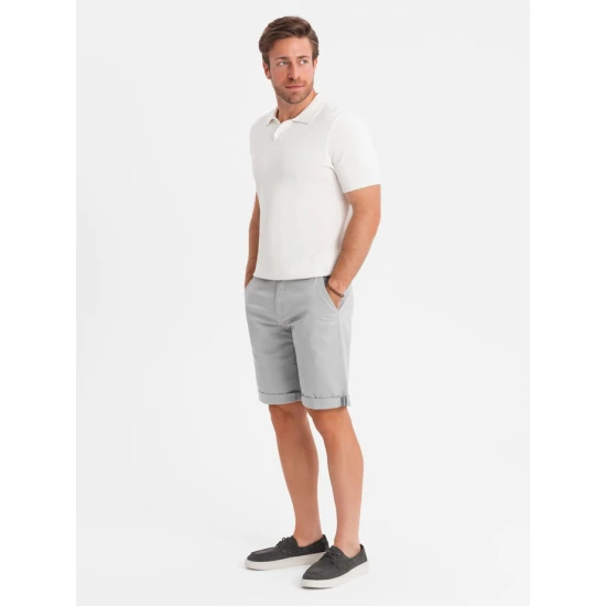 Vīriešu pelēkie šorti Rod V12 OM-SRCS-0197