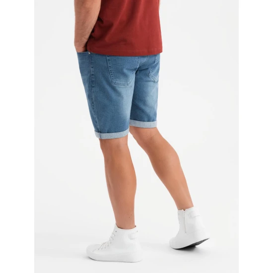 Vīriešu zili džinsa šorti Ragat V2 OM-SRDS-0164