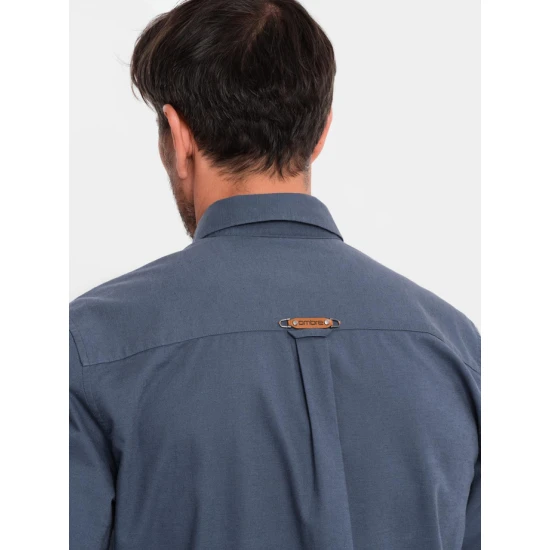 Vīriešu zils krekls Arlas V4 OM-SHCS-0134