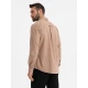 Vīriešu gaiši brūns krekls Arlas V7 OM-SHCS-0134