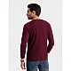 Vīriešu bordo krāsas krekls ar garām piedurknēm Doug V6 OM-LSCL-0109