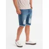 Vīriešu zili džinsa šorti Urban V3 OM-SRDS-0157