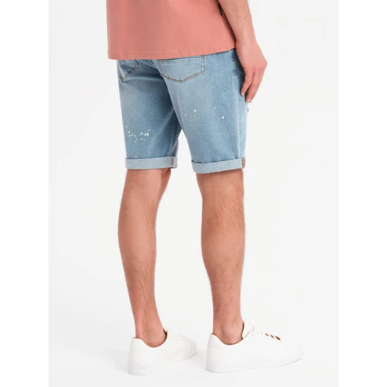 Vīriešu gaiši zili džinsu šorti Braco V1 OM-SRDS-0186