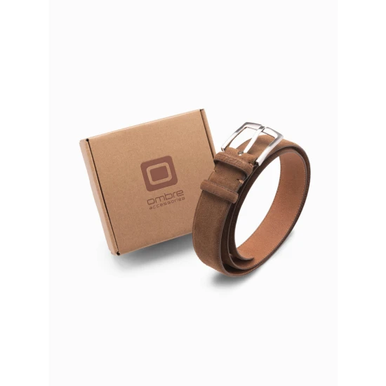 Vīriešu brūnā josta Brad V2 OU-ACBE-0112