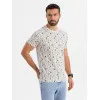 Vīriešu balts T-krekls Authentic V1 OM-TSFP-0225