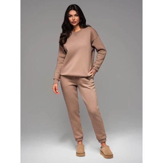 Unisex brīvā laika kostīms brūns Pāri V16 Z109