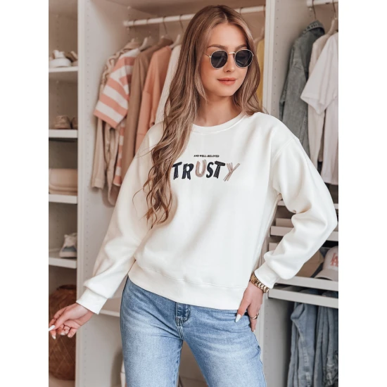 Sieviešu balts džemperis Trusty BY1411
