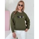 Sieviešu haki džemperis Trusty BY1409