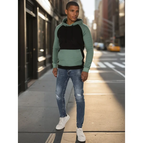 Vīriešu piparmētru džemperis Winer BX5896