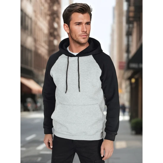 Vīriešu pelēks džemperis Winer BX5892