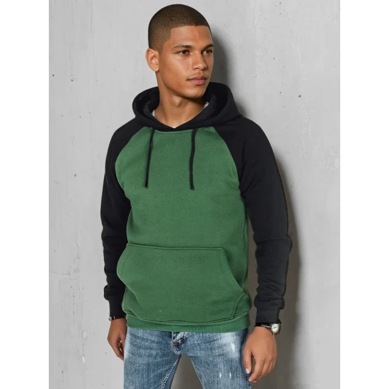 Vīriešu zaļš džemperis Winer BX5895