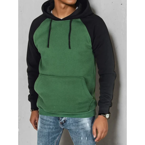 Vīriešu zaļš džemperis Winer BX5895