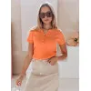 Sieviešu blūze oranžā krāsā Kiss Look RY2840