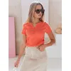 Sieviešu blūze oranžā krāsā Kiss Look RY2840