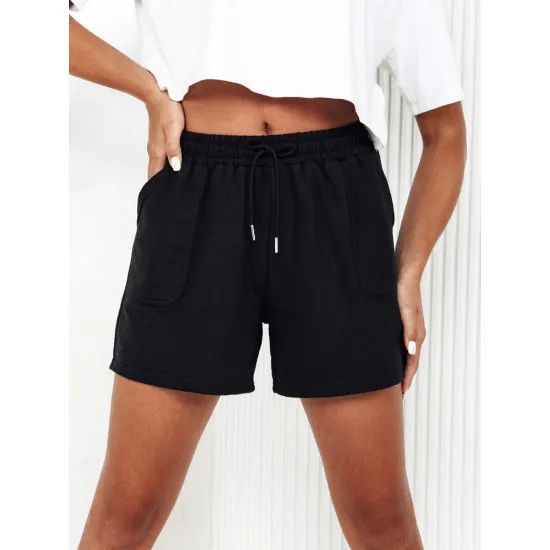 Naisten mustat shortsit Pella SY0321