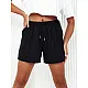 Naisten mustat shortsit Pella SY0321