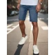 Vīriešu zili īsi džinsa šorti Gin SX2489