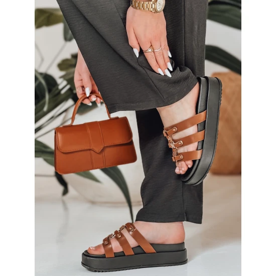 Sieviešu brūnas čības Platofi ZY0880