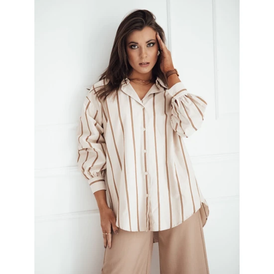 Sieviešu brūns krekls Delun DY0380