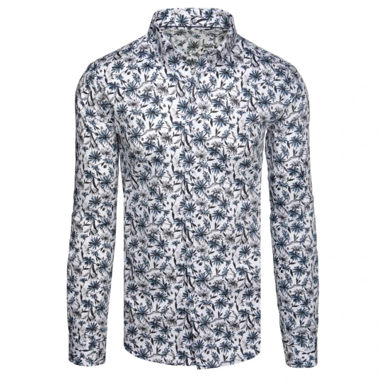 Vīriešu ziedu zils krekls Stifer DX2668