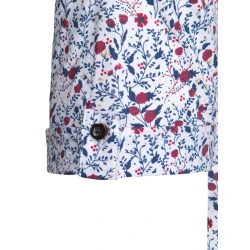 Vīriešu balts krekls ar īsām piedurknēm Ty