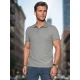 Vīriešu pelēks polo krekliņš ar logo Emblēma PX0626