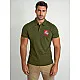 Miesten khaki poolopaita Herb JS/8T80