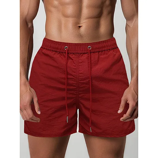 Vīriešu bordo krāsas šorti Vidi JS/XL018/21