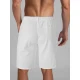 Vīriešu balti šorti Akel TMK/DC809/2