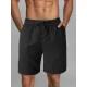Vīriešu melni šorti Akel TMK/DC809/1