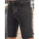 Vīriešu melni džinsa šorti Jack SX2493