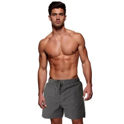 Vīriešu tumši pelēki peldēšanas šorti Flesy