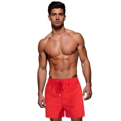 Vīriešu sarkani peldēšanas šorti Flesy