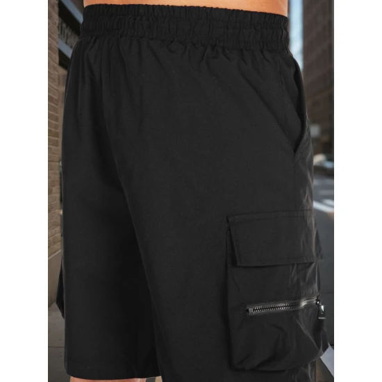 Vīriešu melni šorti Stone SX2503