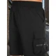 Vīriešu melni šorti Stone SX2503