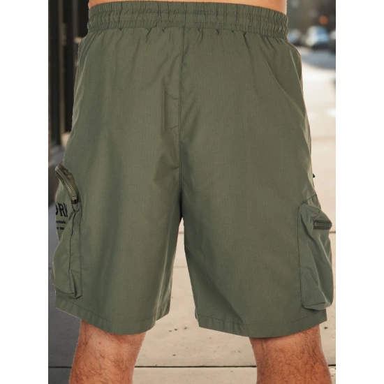 Vīriešu haki krāsas šorti Māksla SX2510