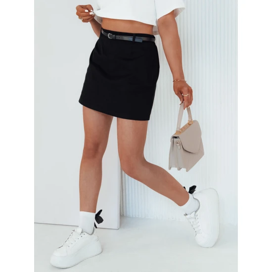Sieviešu melni mini svārki Daniz CY0444