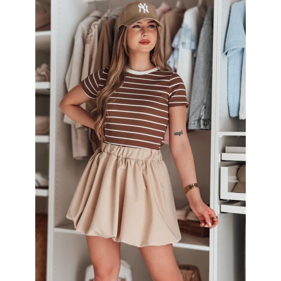 Sieviešu brūni svārki Puffella CY0503