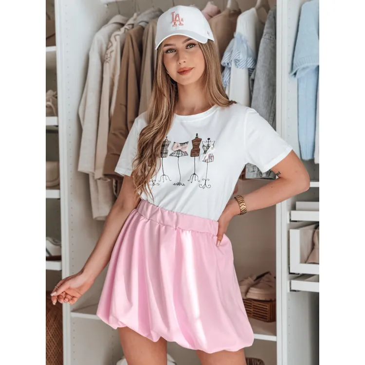Sieviešu rozā svārki Puffella CY0504