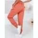 Sieviešu persikās krāsas treniņbikses STIVEL UY02719