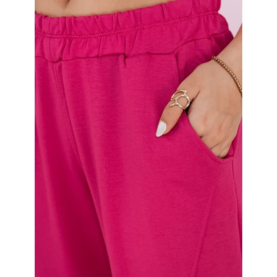 Sieviešu tumši rozā sporta bikses STIVEL UY2720