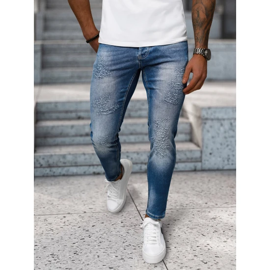 Vīriešu zili džinsi Monter NB/MP0009BZ