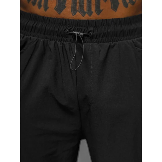 Vīriešu melnas bikses Kent O/PS5528